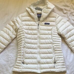 Patagonia Cream Quilted Jacket